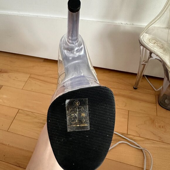 Clear Pleaser Flamingos - Picture 4 of 4